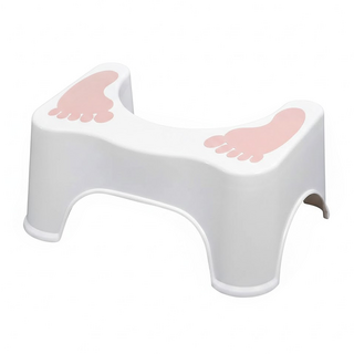 小麥購物 多功能防滑馬桶凳 L580, 粉色, 1個