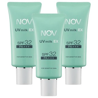 NOV 娜芙 UV milk EX SPF32 PA++++ 35g, 3件