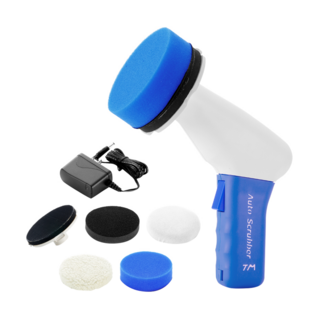 TEK 鈦酸鋰電池無線高扭力平磨式旋風打蠟機 含拋光海綿 拋光墊 打蠟布, CCW-93N