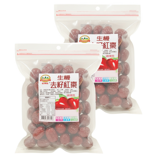 旺來旺 生機去籽紅棗, 300g, 2包