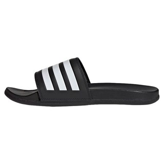 adidas 愛迪達 男女款 ADILETTE COMFORT 拖鞋 GZ5891, 27.5cm, 黑色 + 白色