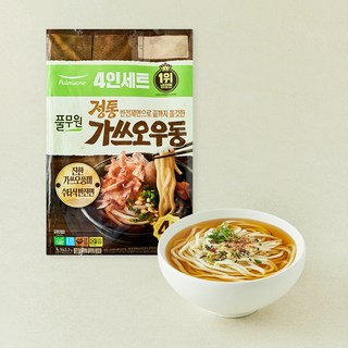 풀무원 정통 가쓰오 우동 4인분, 943.2g, 1개