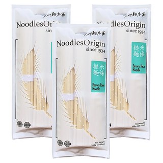 大呷麵本家 糙米麵條 經濟包, 300g, 3包