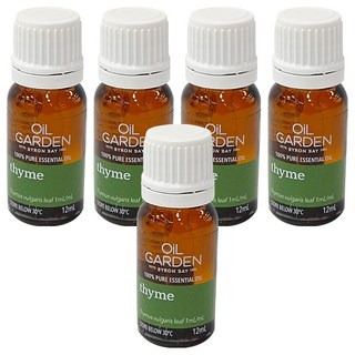 OiL GARDEN 澳悠園 100% 單方純精油 百里香 12ml 澳洲原裝進口, 5瓶
