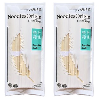 大呷麵本家 糙米麵條 經濟包, 300g, 2包