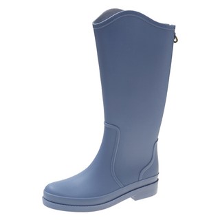 라라티나 여성용 힐튼 컬러 롱 패션 레인부츠