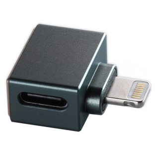 ddHiFi Lightning 轉 Type-C 轉接頭 TC28i, 1個, 綠金色, 18.5cm