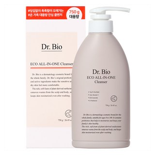 Dr.Bio Eco多合一沐浴乳, 750g, 1瓶