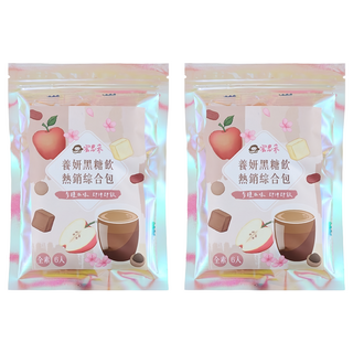 Medolly 蜜思朵 黑糖磚綜合包, 17g, 220cc, 6包, 2組