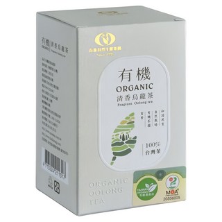 百香自然生態茶園 有機清香烏龍茶 100%台灣茶, 120g, 1入, 1盒