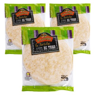 LACANASTA Mission Food 麵粉玉米餅 25cm, 420g, 3包