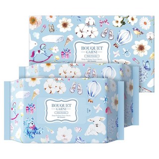 BOUQUET GARNI 深層香氛乾衣紙 織物柔軟精 嬰兒爽身粉香 正裝, 80入, 2個