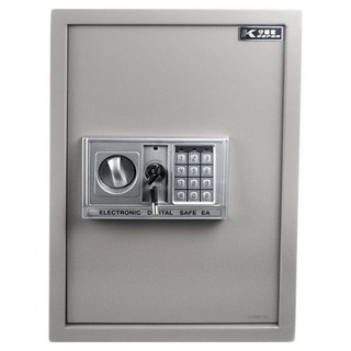 KEEPER SAFE BOX 守護者保險箱 密碼保險箱 防盜三門栓/雙層大空間 50EA 500 x 350 x 300mm, 灰色
