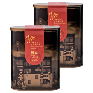 魚池鄉農會 典藏茶葉 紅玉, 台灣紅茶, 薄荷肉桂香, 75g, 1罐, 2罐