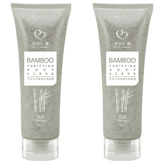 MY SCHEMING 我的心機 竹炭潔淨身體去角質霜, 250ml, 2條