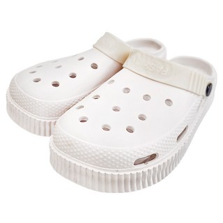 厚底洞洞鞋 白色, 40~41(25cm), 1雙