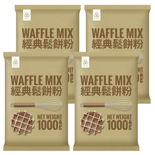 開元食品 經典鬆餅粉, 1kg, 4包