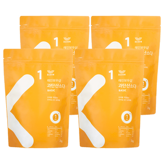 레인보우샵 과탄산소다 베이직 리필, 2kg, 4개