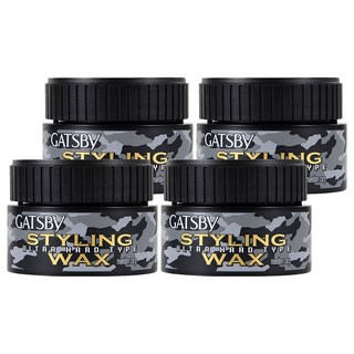 GATSBy 超強定型髮蠟, 80g, 4個