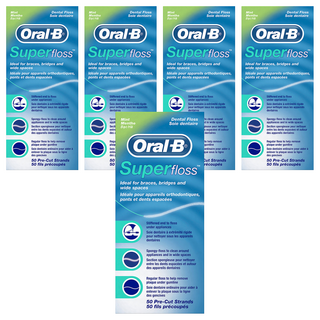 Oral-B 歐樂B 3合1超級牙線, 50條, 5盒