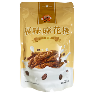 福味 小琉球麻花捲 咖啡煉乳, 200g, 30包