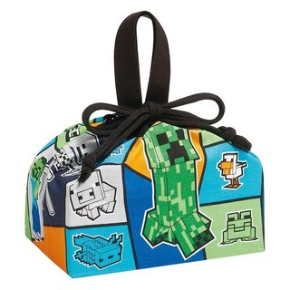 Skater 束口式便當袋, 1個, Minecraft