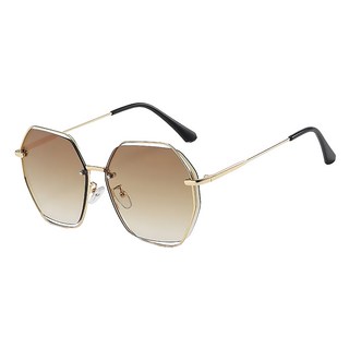 ALEGANT 星願果凍漸層幾何縷空造型墨鏡 UV400太陽眼鏡