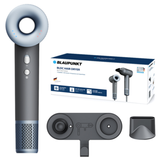 BLAUPUNKT 德國藍寶 Air Easy Pro Air Hole BLDC 吹風機 BLP-HD7300 1500W, BLP-HD7300K, 黑色