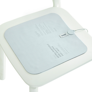 INKO Extra 便攜式 USB 電熱坐墊 PD-S300, 30 x 30 cm, 都會灰