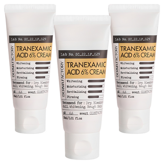 DermaFactory 傳明酸6%面霜, 30ml, 3條