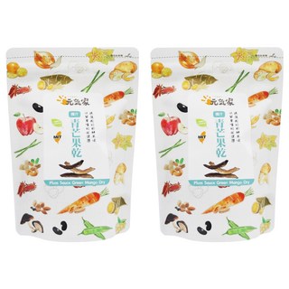 元氣家 梅汁青芒果乾, 2包, 200g