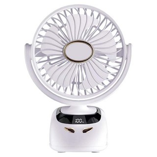 YUNMI 數顯夾子風扇, N33, 雪峰白