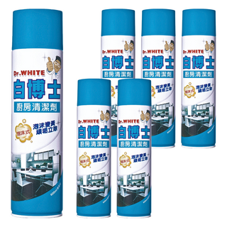 Dr.White 白博士 廚房清潔劑, 600ml, 6瓶