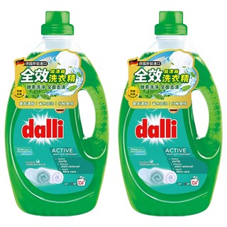 dalli 達麗 全效超濃縮洗衣精，酵素洗淨 全面去漬, 3.65L, 2瓶