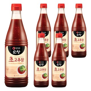 清淨園 醋辣椒醬, 1kg, 6瓶