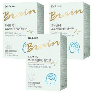 닥터린 두뇌엔 PS 포스파티딜세린 올인원, 60정, 3개