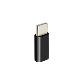 POLYWELL USB Type-C公轉Type-C母延長插頭 黑色 PW15-T65-0743, 1入