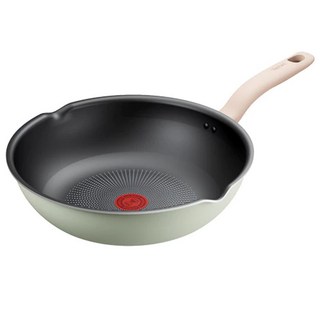 Tefal 特福 抹茶時光系列不沾深平鍋, 28cm, 1個