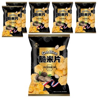 Want Want 旺旺 Got Rice 脆米片法式黑松露口味, 60g, 6包