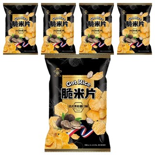 Want Want 旺旺 Got Rice 脆米片法式黑松露口味, 60g, 5包