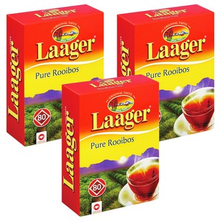 Laager 南非國寶茶 博士茶, 80入, 3盒, 2.5g