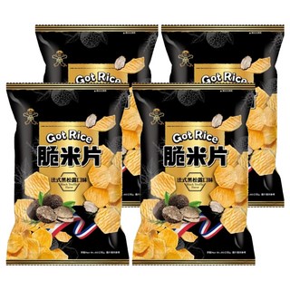 Want Want 旺旺 Got Rice 脆米片法式黑松露口味, 60g, 4包