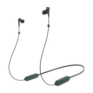 audio-technica 鐵三角 重低音 藍牙耳機 原廠保固, CKS330XBT, 綠色