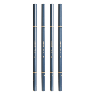 AMORTALS 爾木萄 流星極細雙頭防水眉筆 03自然棕, 4支