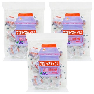 Chiao-E 巧益 益生菌 葡萄軟糖, 110g, 3袋