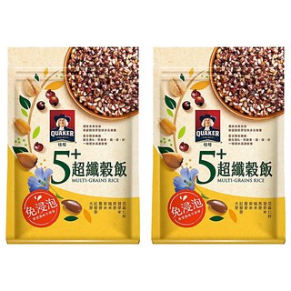 QUAKER 桂格 5+超纖穀飯, 1kg, 2包