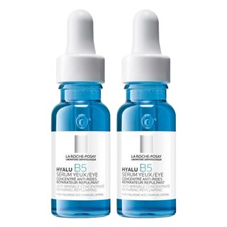 LA ROCHE POSAY 理膚寶水 台灣公司貨 B5彈潤修復多效撫紋眼部精華, 15ml, 2瓶