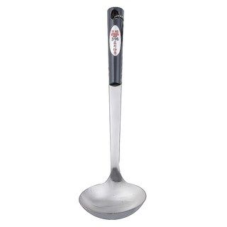 王樣 316不鏽鋼電木柄湯杓 耐用隔熱 舀湯分菜好幫手, 1支, 35 x 9cm