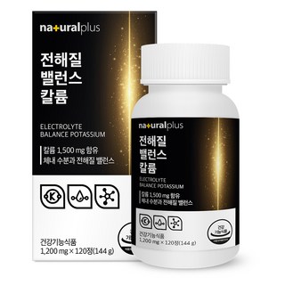 naturalplus 電解質錠, 120顆, 1罐
