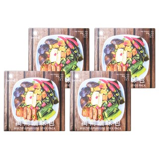 香料共和國 萬用滷味包 多種食材適用 道地台灣風味 天然香料, 45g, 4入